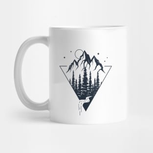 Adventure. Double Exposure Mug